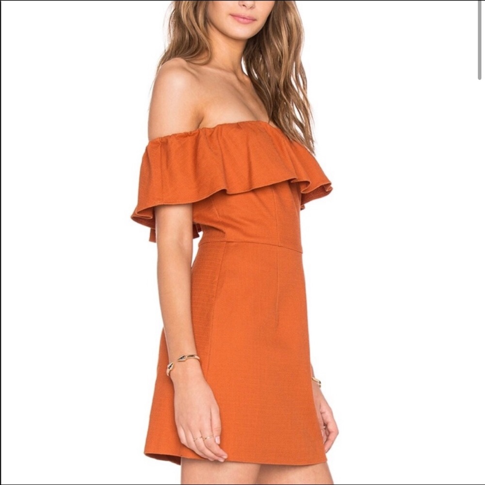 Kendall and Kylie Off the Shoulder Dress